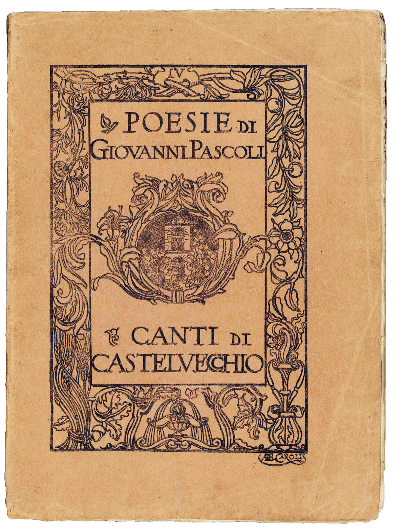 Canti di Castelvecchio. Seconda edizione