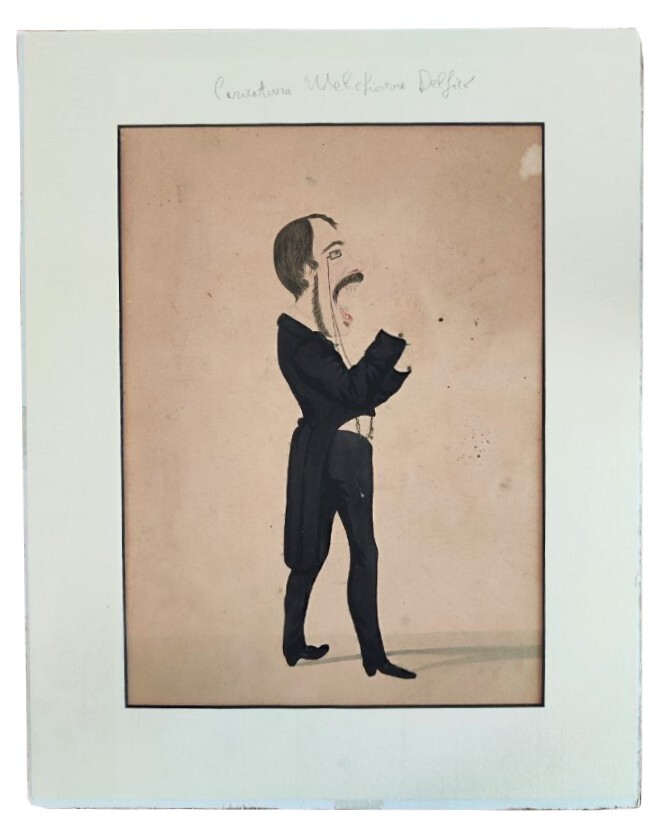 Caricatura di Teresio Bocca.
