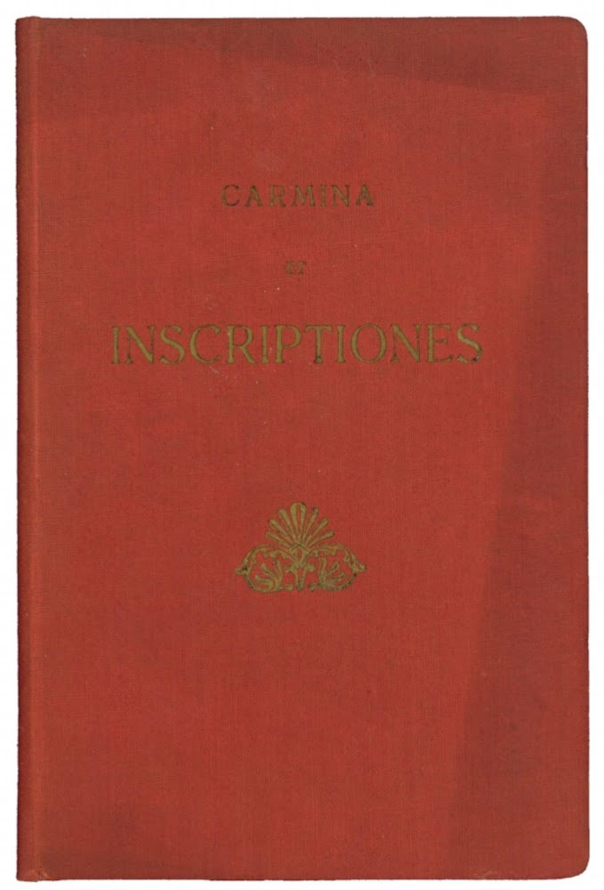 Carmina et inscriptiones.