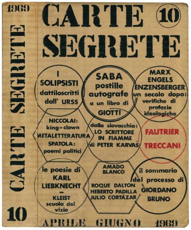 Carte segrete. Rivista trimestrale di lettere e arti (anno III …