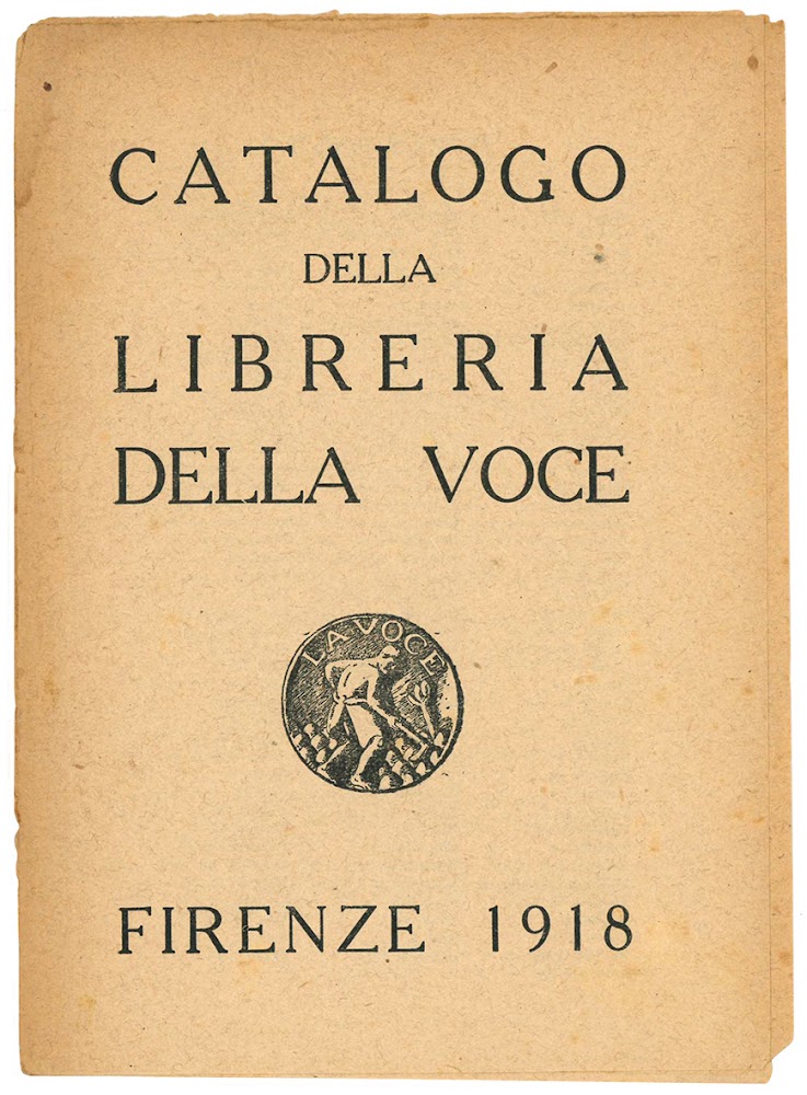 Catalogo della Libreria della Voce.