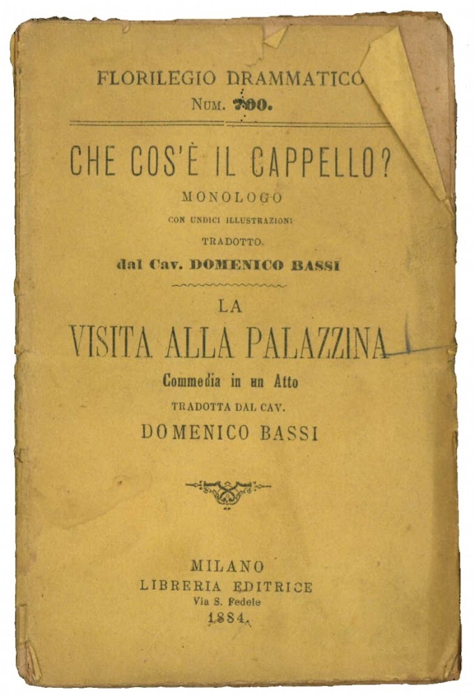 Che cos'è il cappello? Monologo con undici illustrazioni. La visita …