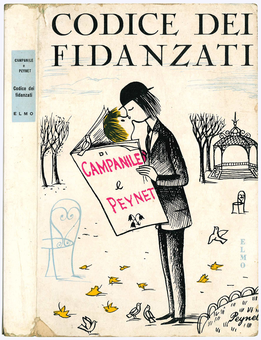 Codice dei fidanzati. Copertina e disegni di Raymond Peynet.