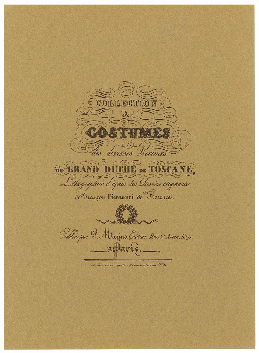 Collection des costumes des diverses provinces du Grand Duche' de …