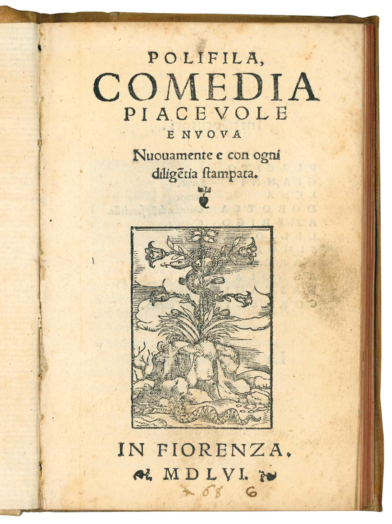 comedia piacevole e nuova. Nuovamente e con ogni dilige[n]tia stampata