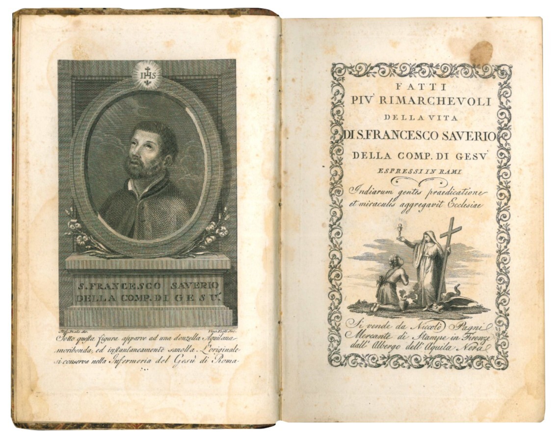 Compendio della vita di s. Francesco Saverio della Compagnia di …