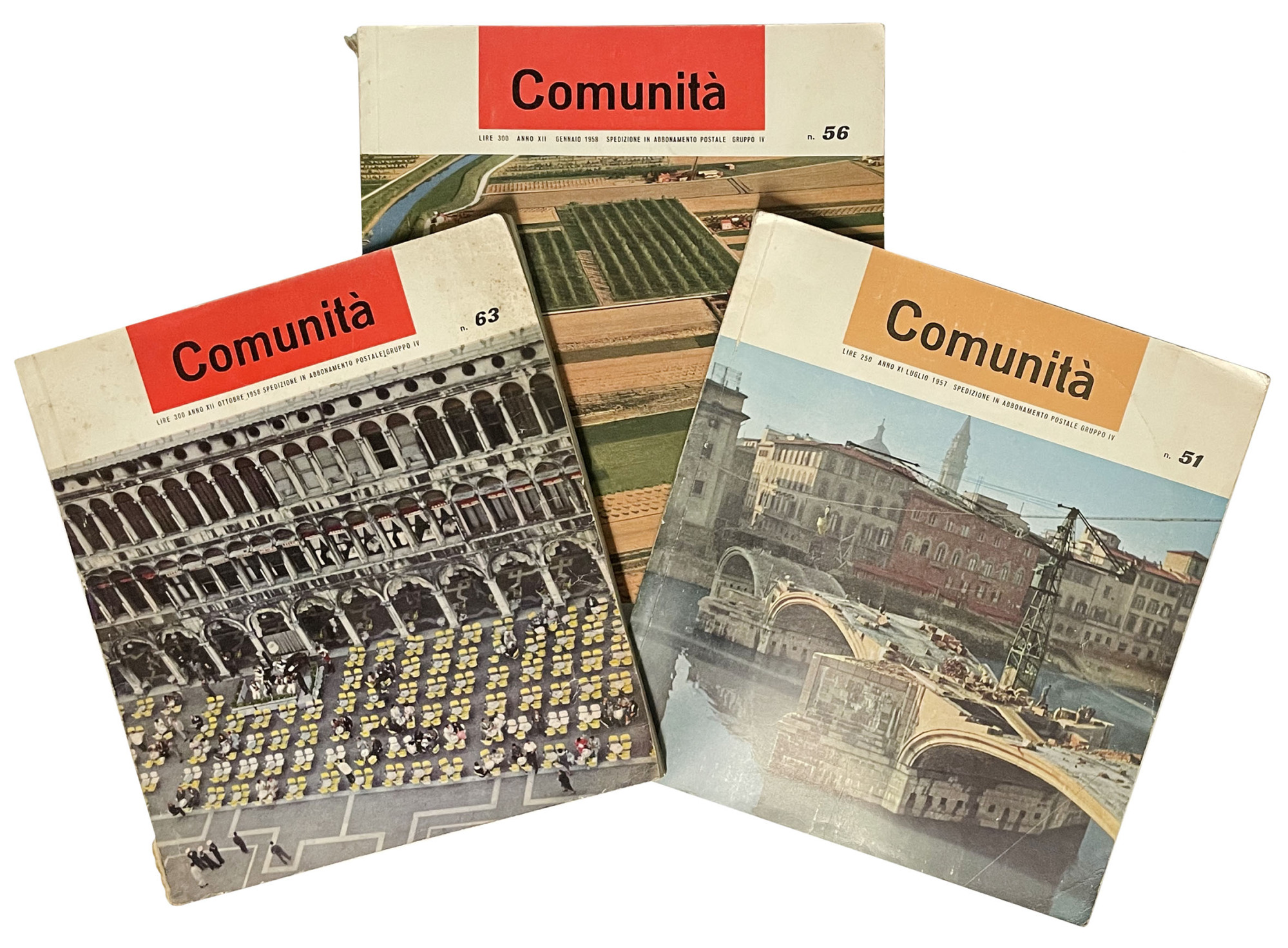 Comunità. Nn. 51, 56 e 63.