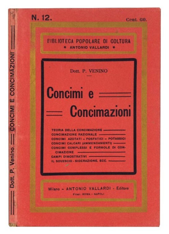 Concimi e concimazioni.