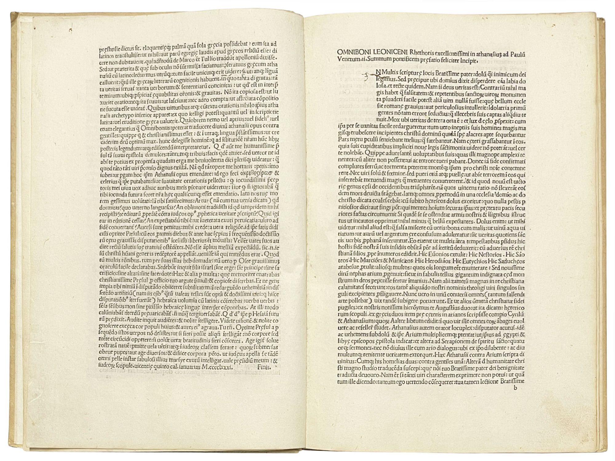 [Contra haereticos et gentiles]. Translated by Omnibonus Leonicenus. With additions …