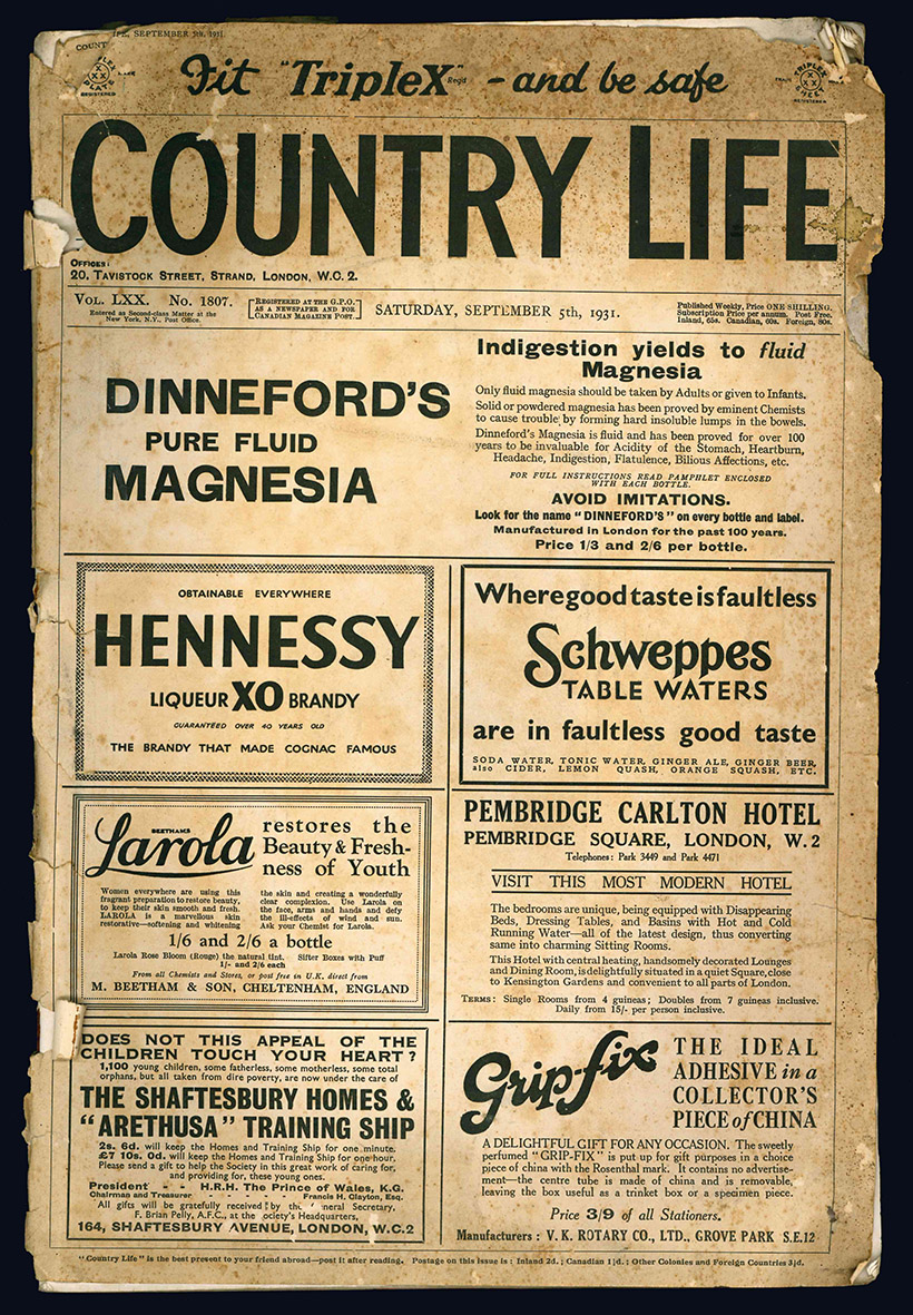 Country life. The journal for all interested in country life …