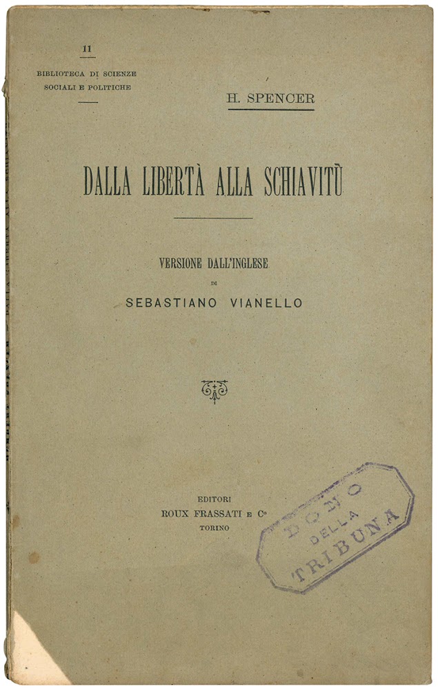Dalla libertà alla schiavitù. Versione dall'inglese di Sebastiano Vianello.