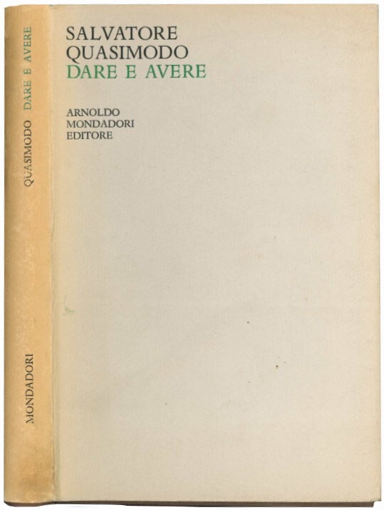 Dare e avere.