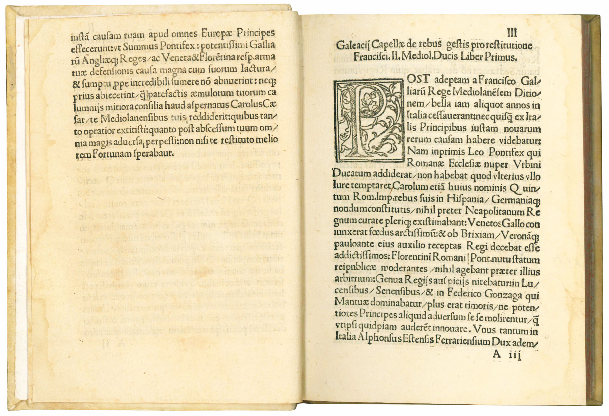 De rebus getis [sic] pro restitutione Francisci II. Mediolanensium ducis. …
