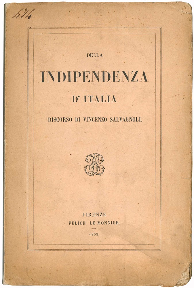 Della Indipendenza d'Italia. Discorso.
