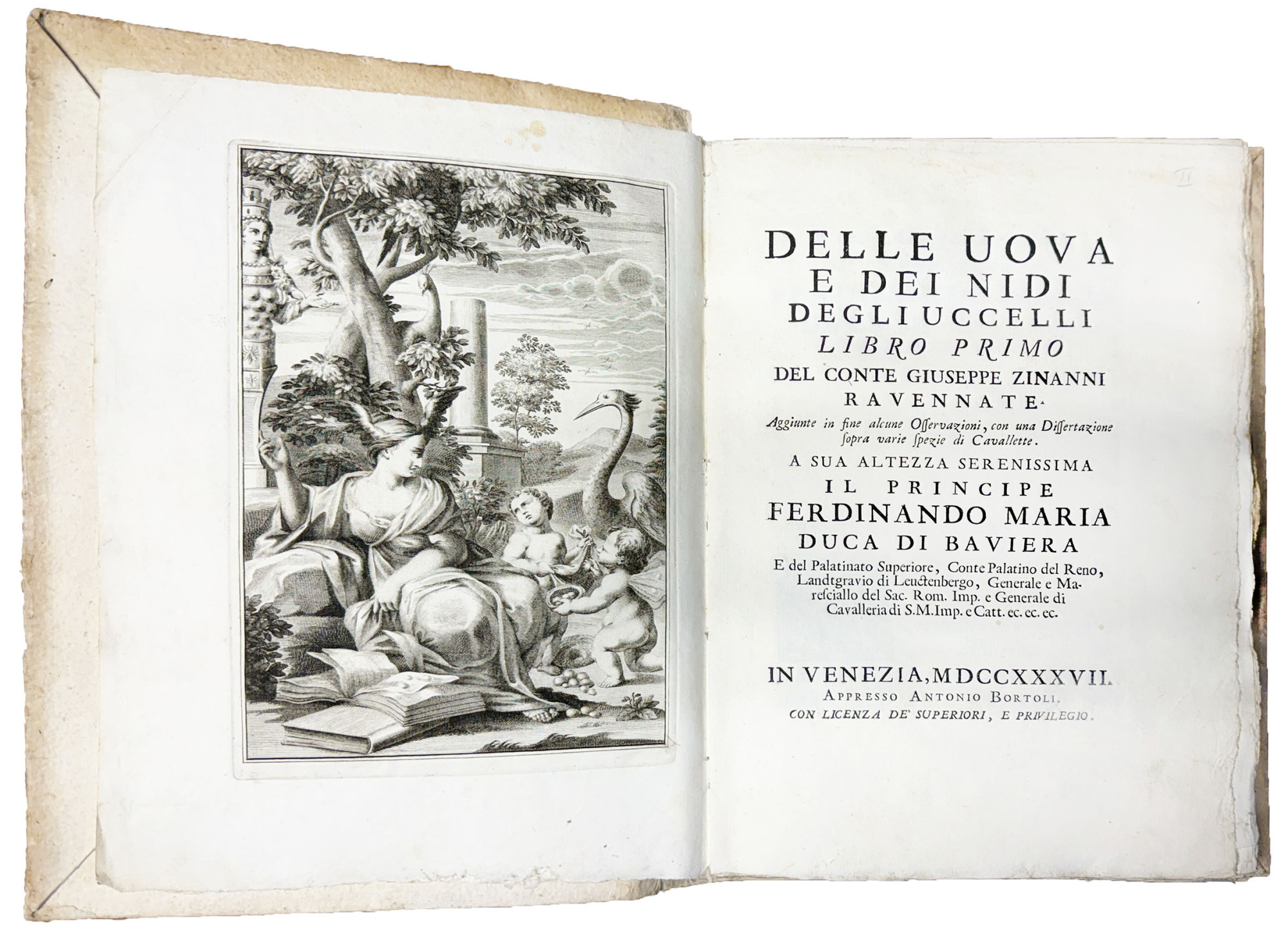 Delle uova e dei nidi degli uccelli libro primo del …