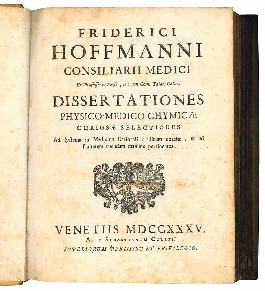 Dissertationes physico-medico-chymicae curiosae selectiores ad systema in medicina rationali traditum …