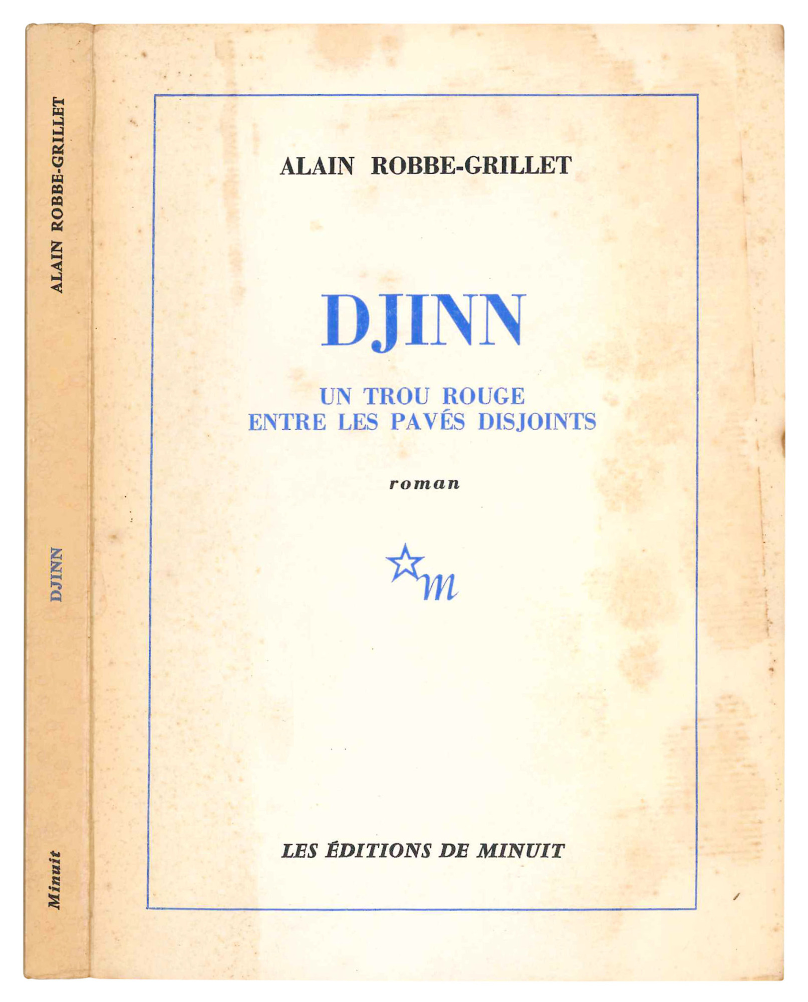Djinn. Un trou rouge entre les pavés disjoints.
