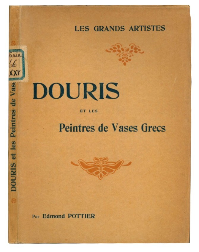 Douris et les peintres de vases grecs: étude critique.