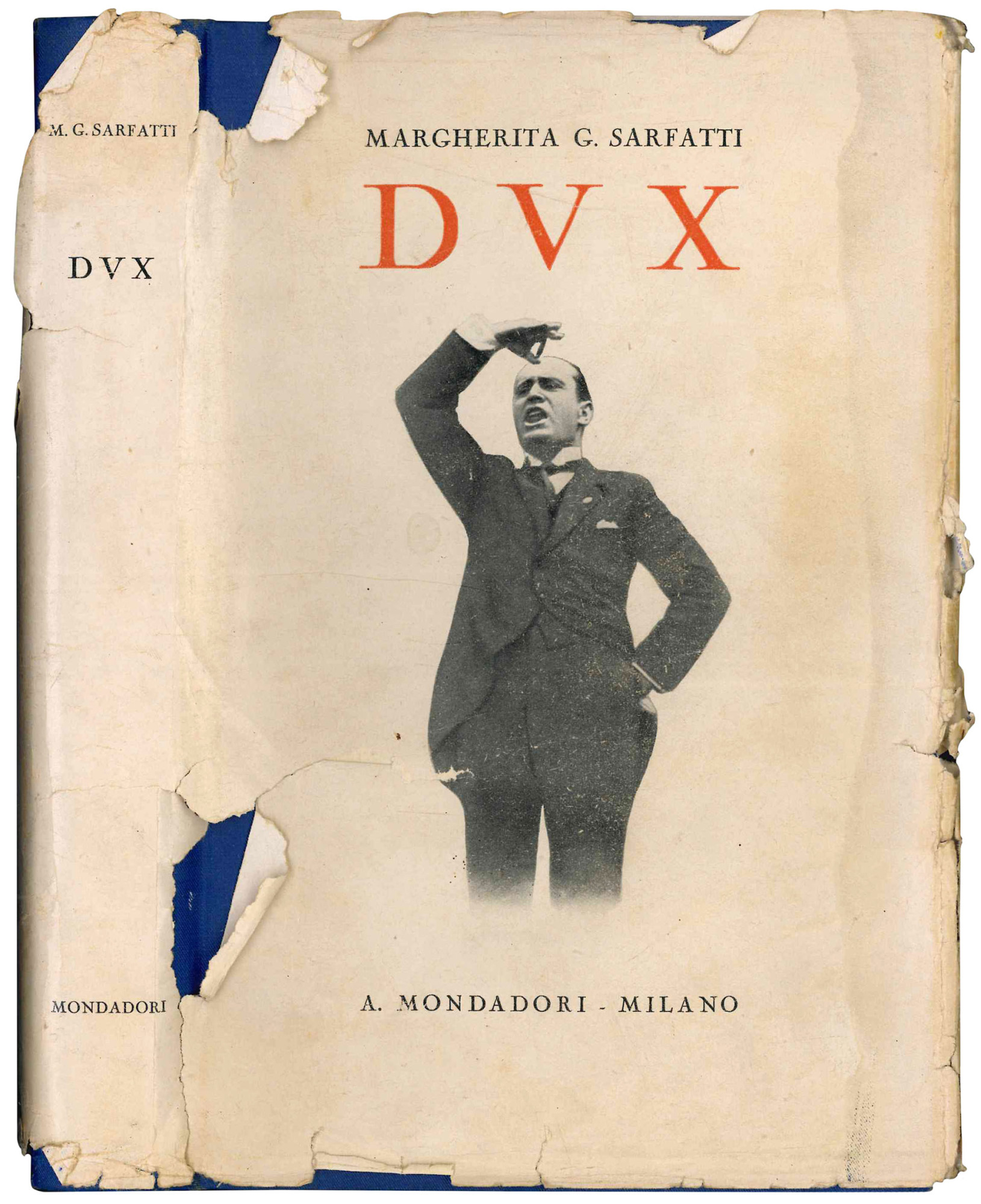 Dux. 32 illustrazioni fuori testo e 5 autografi.