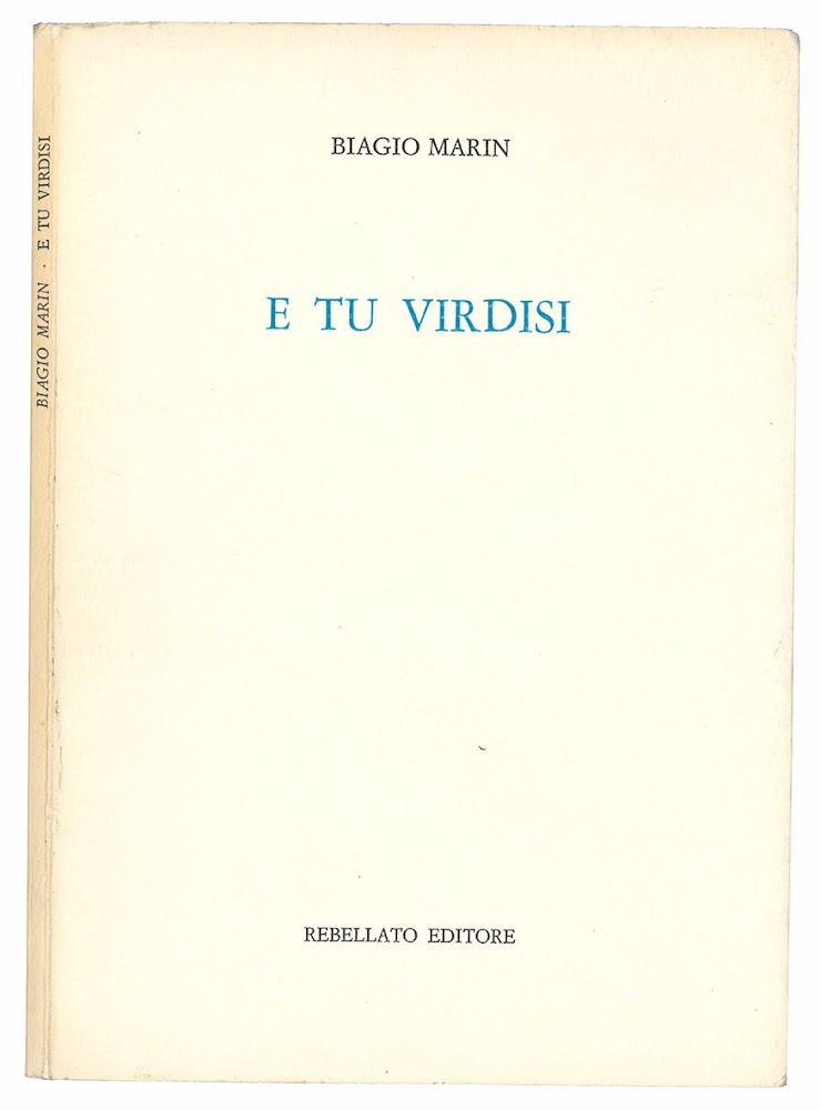 E tu virdisi. A cura di Edda Serra. Introduzione di …