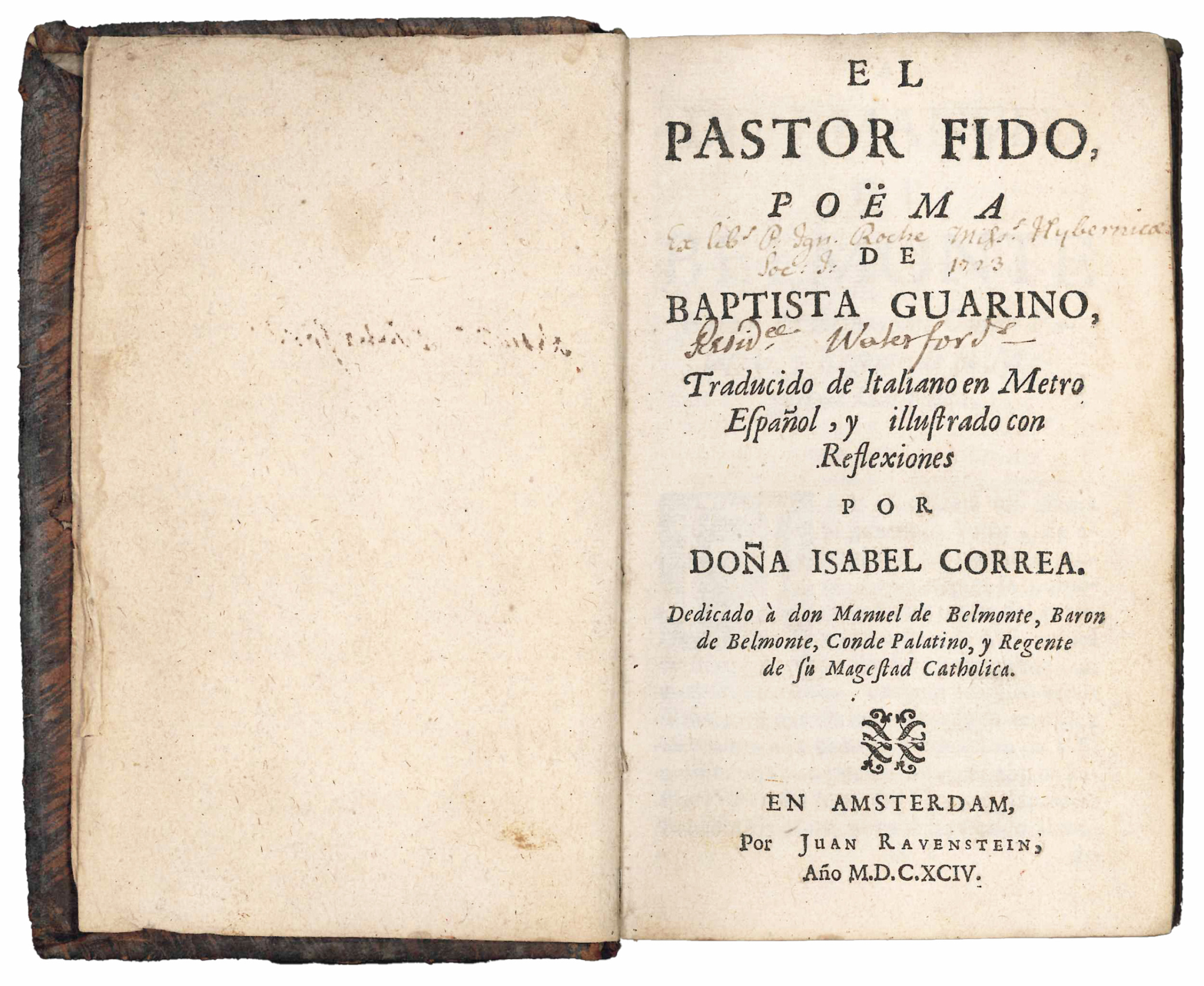 El pastor fido, poëma de Baptista Guarino, traducido de italiano …