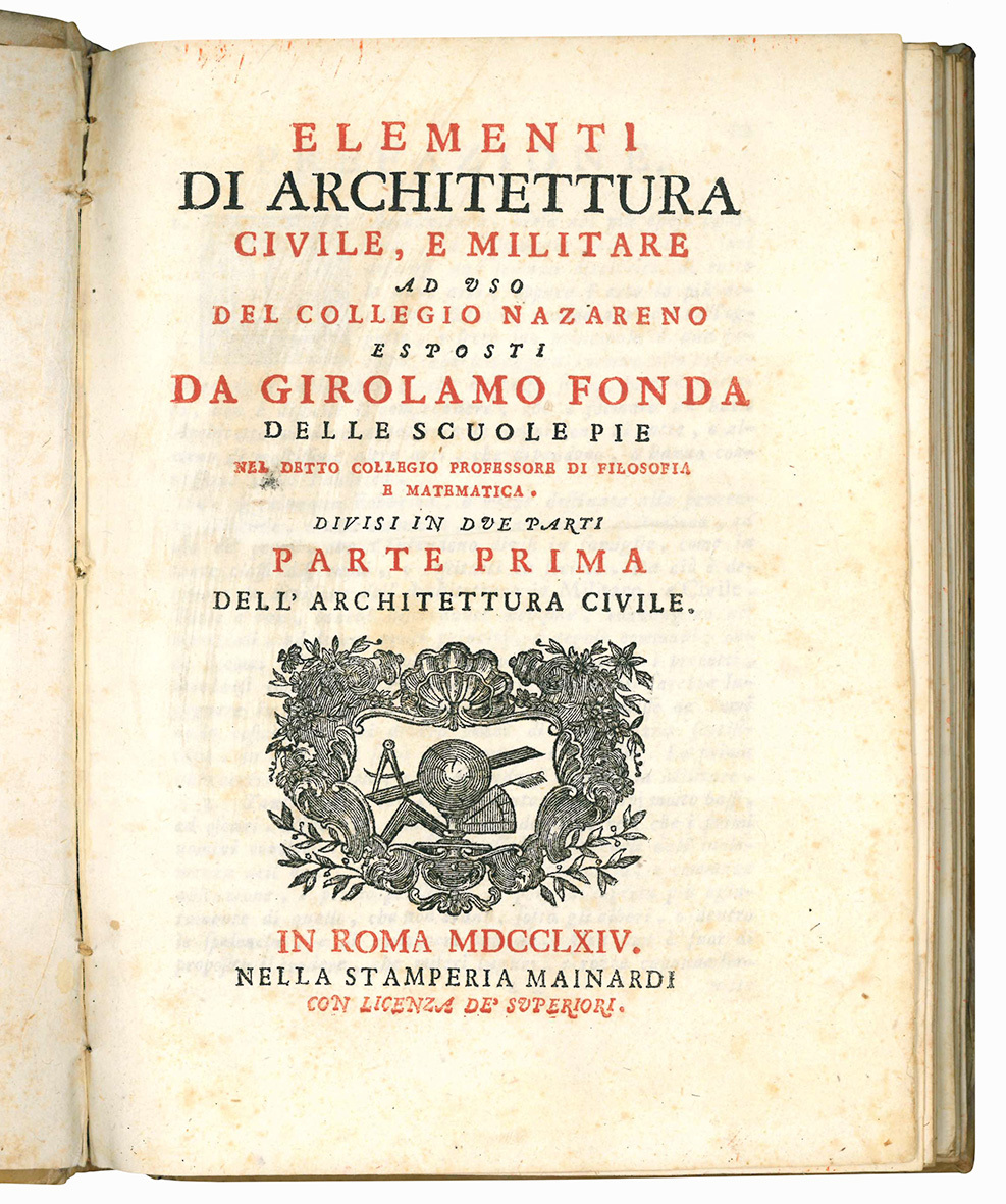 Elementi di architettura civile, e militare ad uso del collegio …