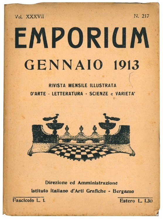 Emporium: rivista mensile illustrata d'arte, letteratura, scienze e varietà. Vol. …