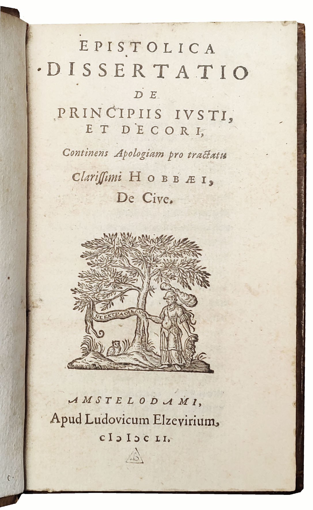 Epistolica dissertatio de principiis iusti, et decori, continens apologiam pro …