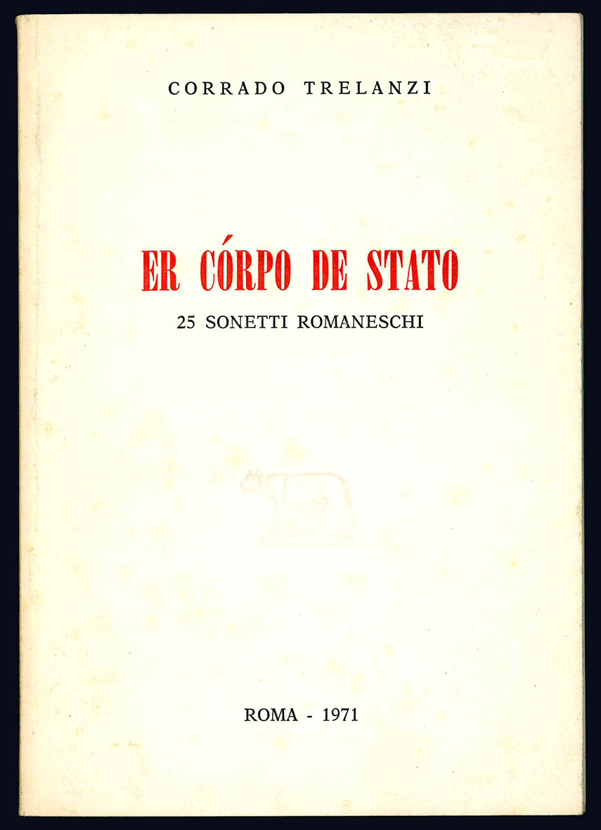 Er corpo de stato. 25 sonetti romaneschi.