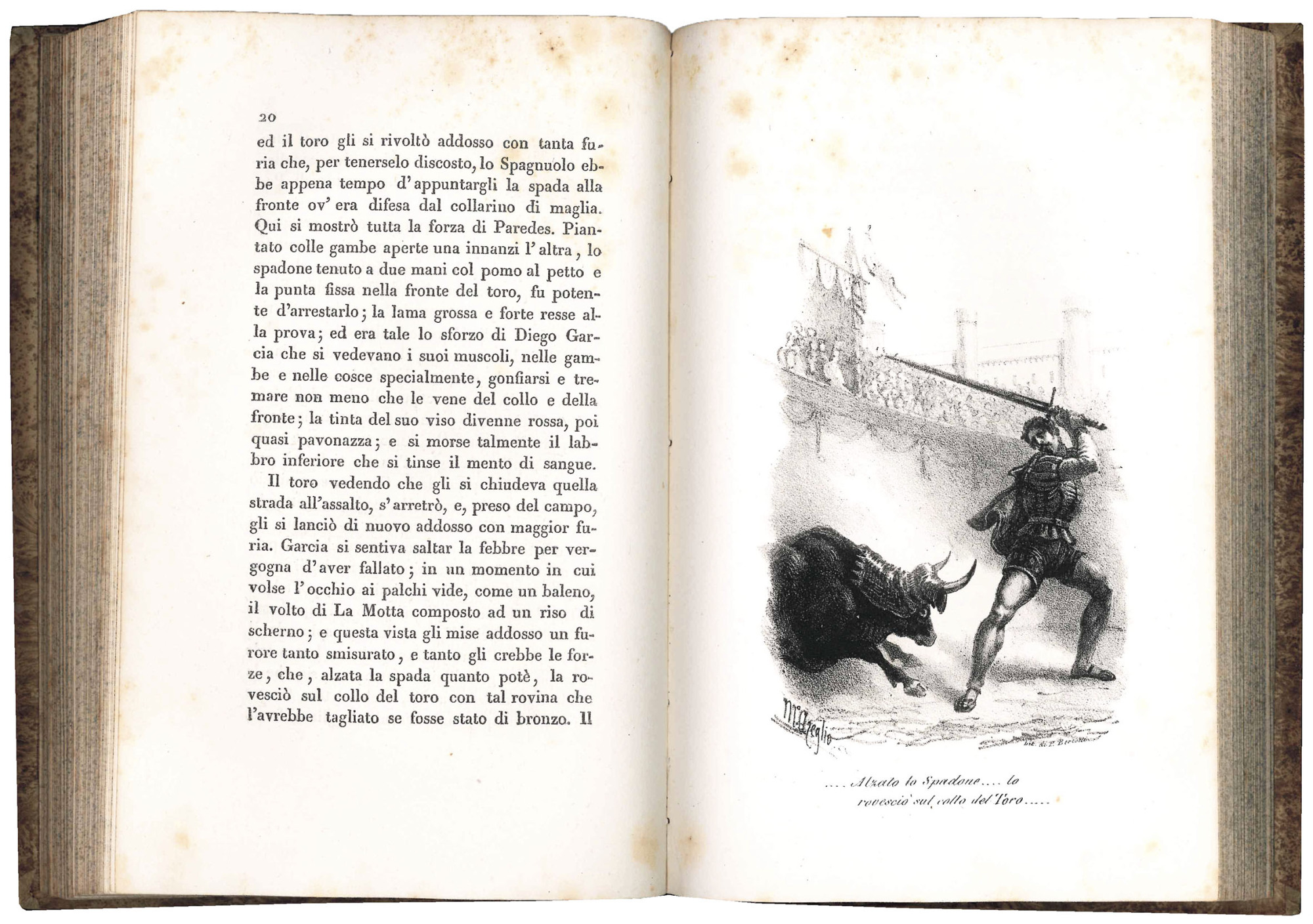 Ettore Fieramosca o la disfida di Barletta [esemplare di dedica]