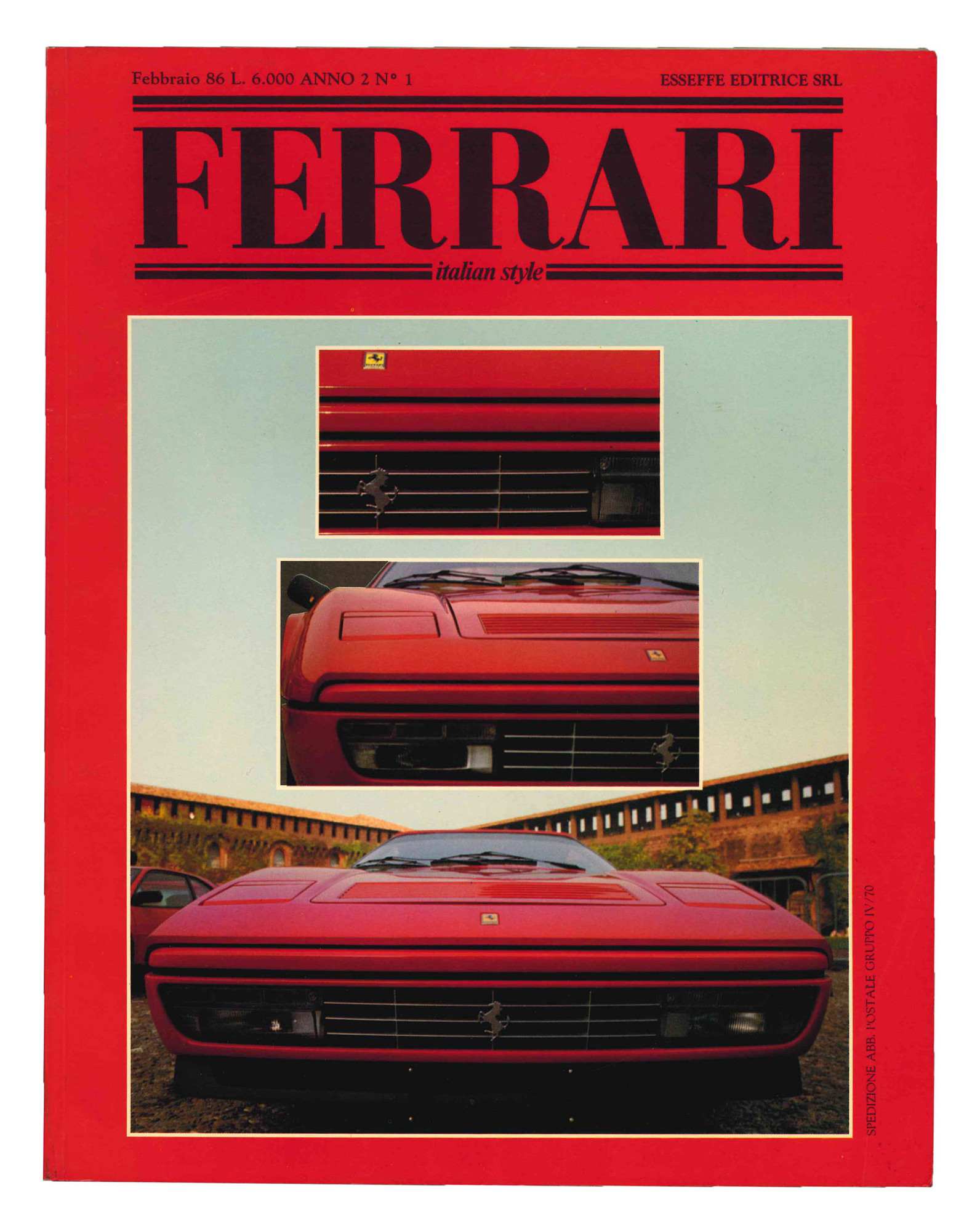 Ferrari italian style. Periodico d'immagine, automobilismo e cultura. Due volumi: …