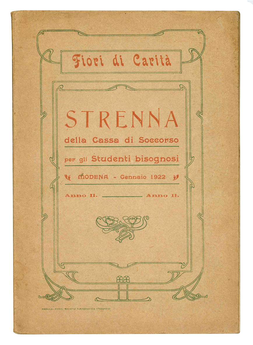 Fiori di Carità. Strenna della Cassa di Soccorso per gli …
