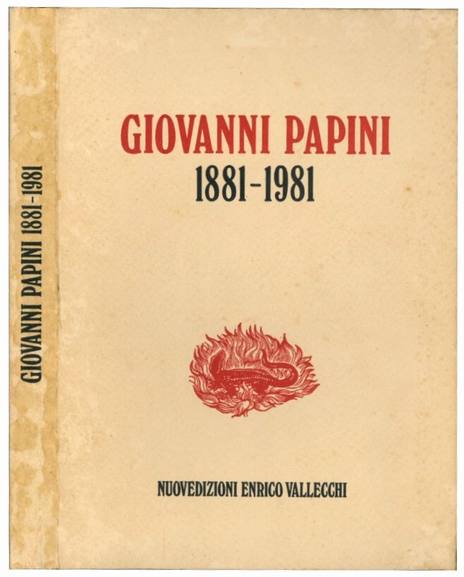 Giovanni Papini 1881-1981.
