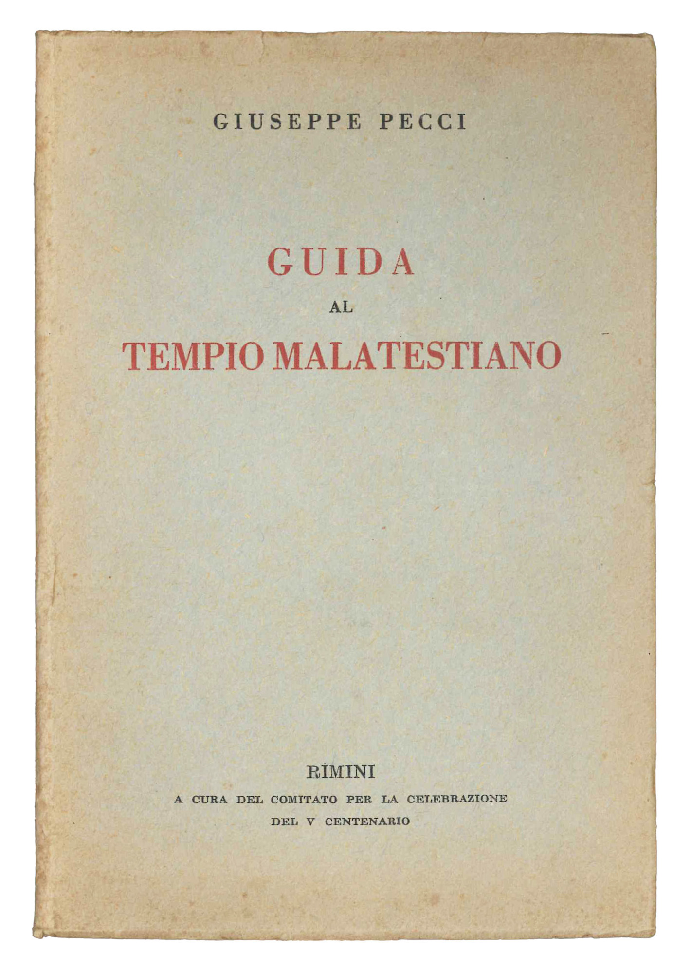 Guida al tempio malatestiano.