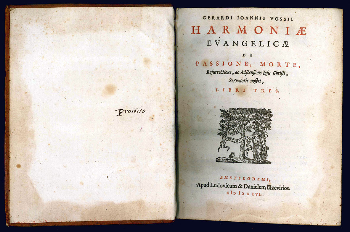 Harmoniae Evangelicae de passione, morte, resurrectione, ac ascensione Iesu Christi, …