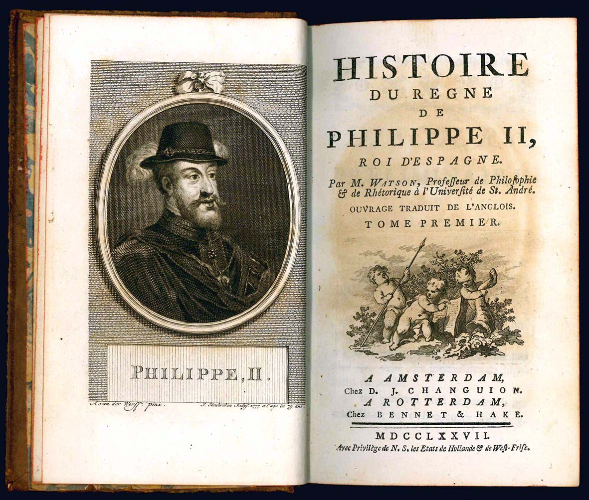 Histoire du regne de Philippe II, roi d'Espagne. Par M. …