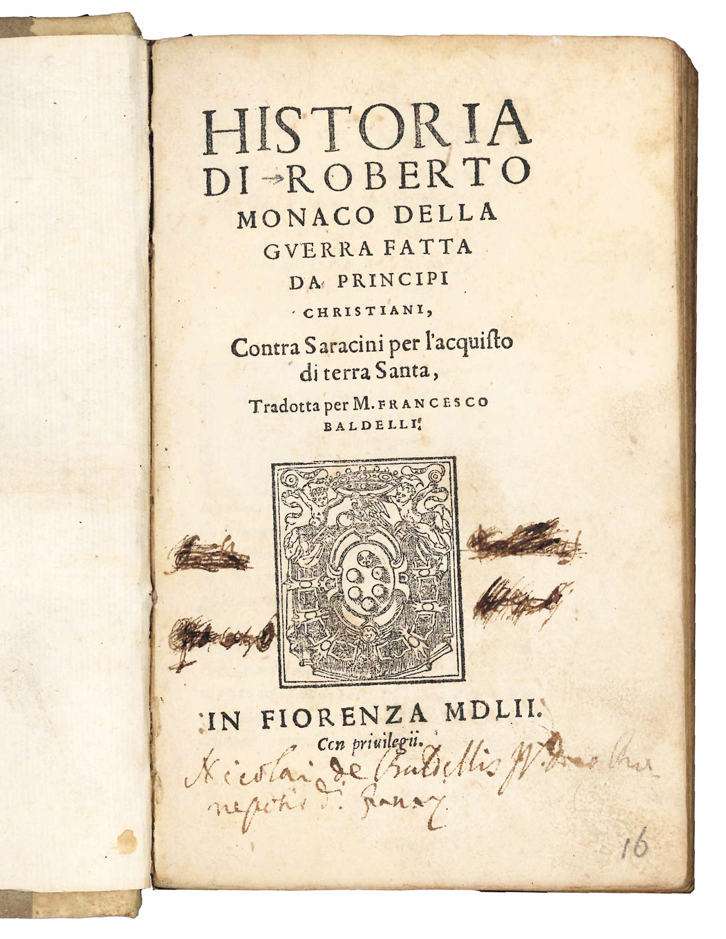 Historia di Roberto Monaco della guerra fatta da Principi Christiani, …