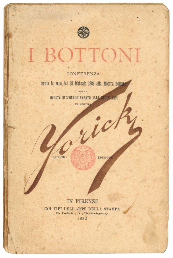 I bottoni: conferenza tenuta la sera del 28 febbraio 1882 …