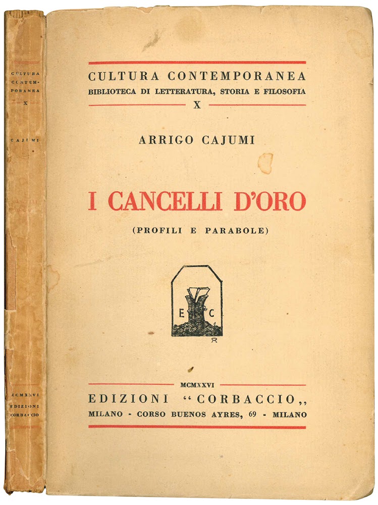 I cancelli d'oro. (Profili e parabole).