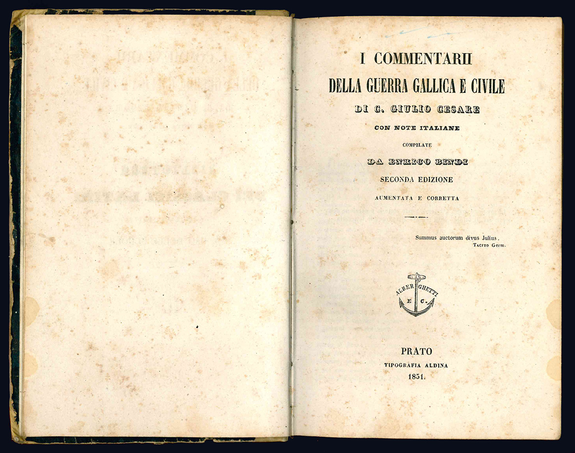 I Commentarii della guerra gallica e civile di C. Giulio …