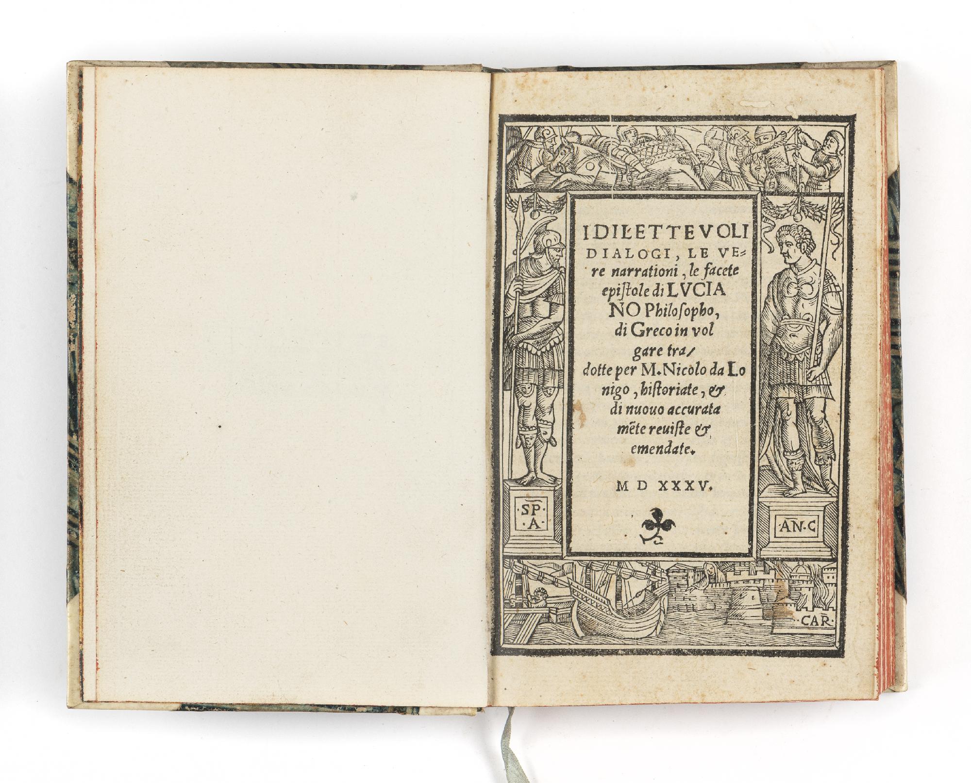 I dilettevoli dialogi, le vere narrationi, le facete epistole di …