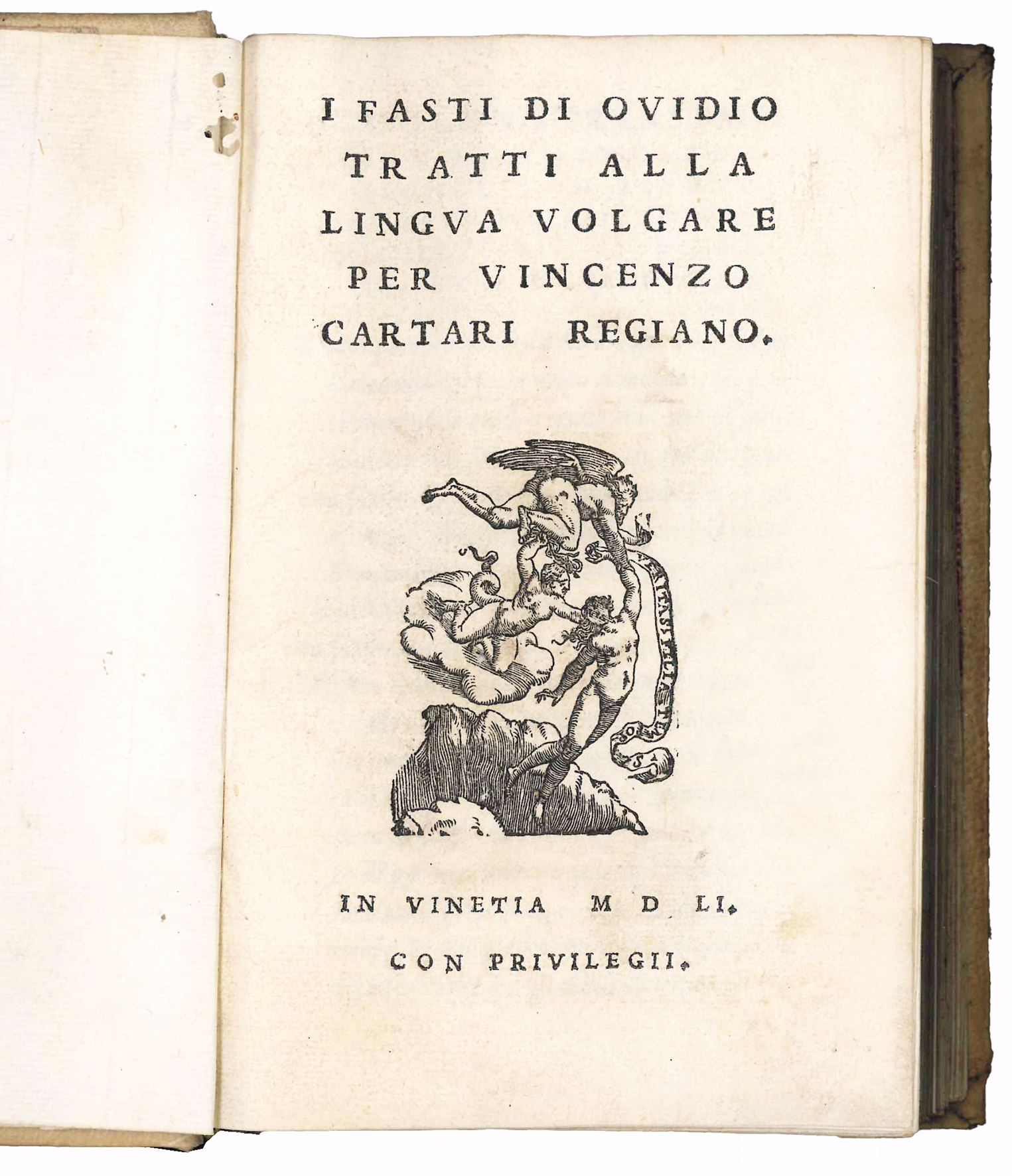 I Fasti di Ovidio tratti alla lingua volgare per Vincenzo …