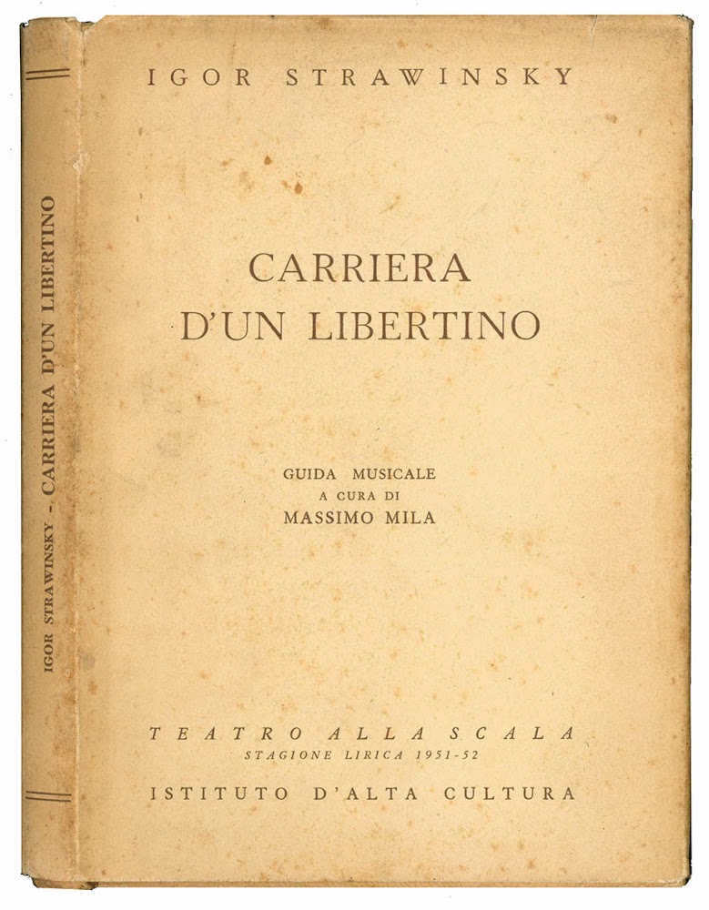 Igor Strawinsky. Carriera d'un libertino. Guida musicale a cura di …