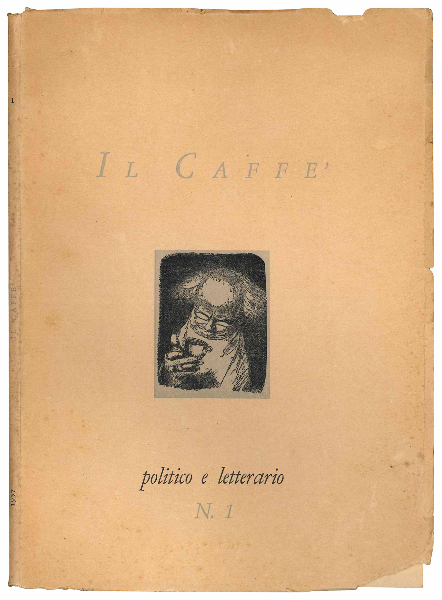 Il Caffè politico e letterario. Anno V, n. 1.