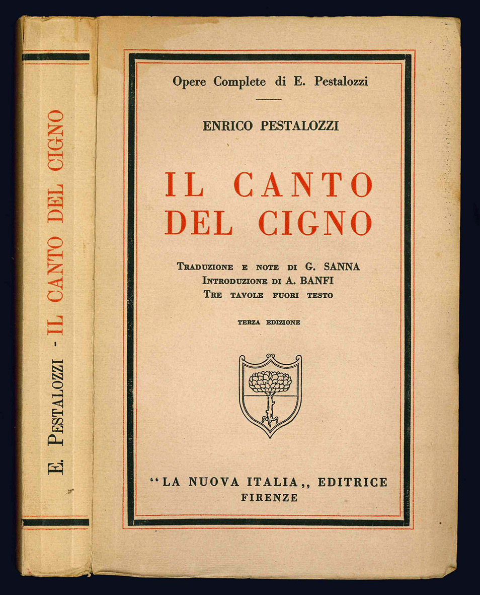 Il canto del cigno. Traduzione e note di G. Sanna. …