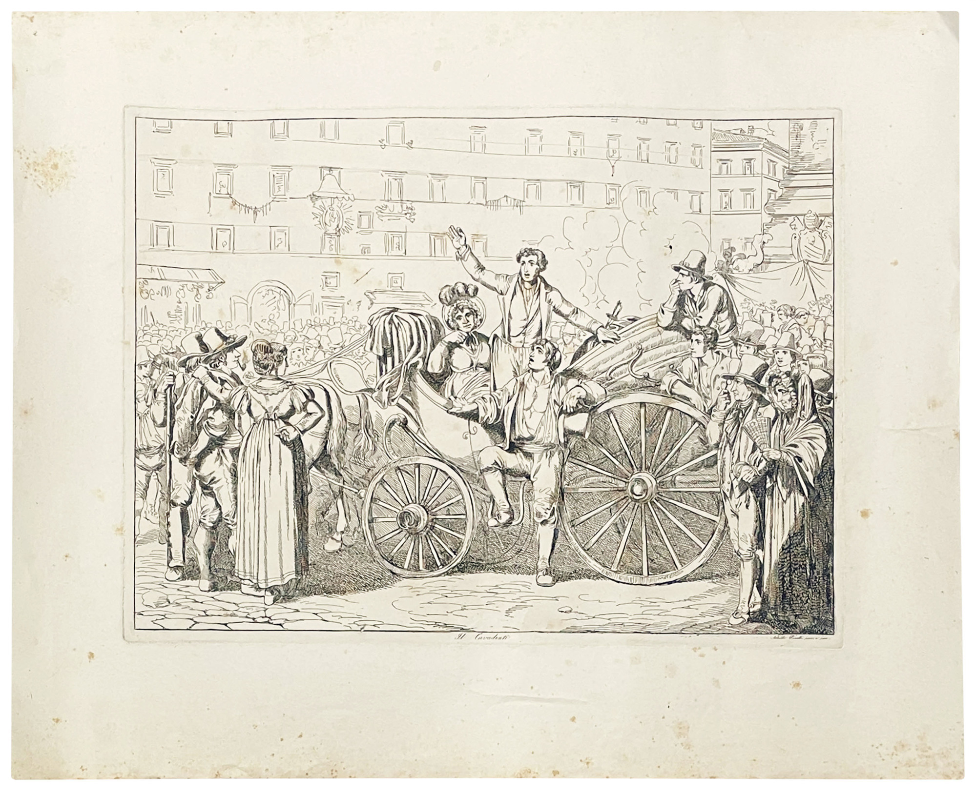 Il Cavadenti (‘The Tooth Puller'). Rome, ca. 1835