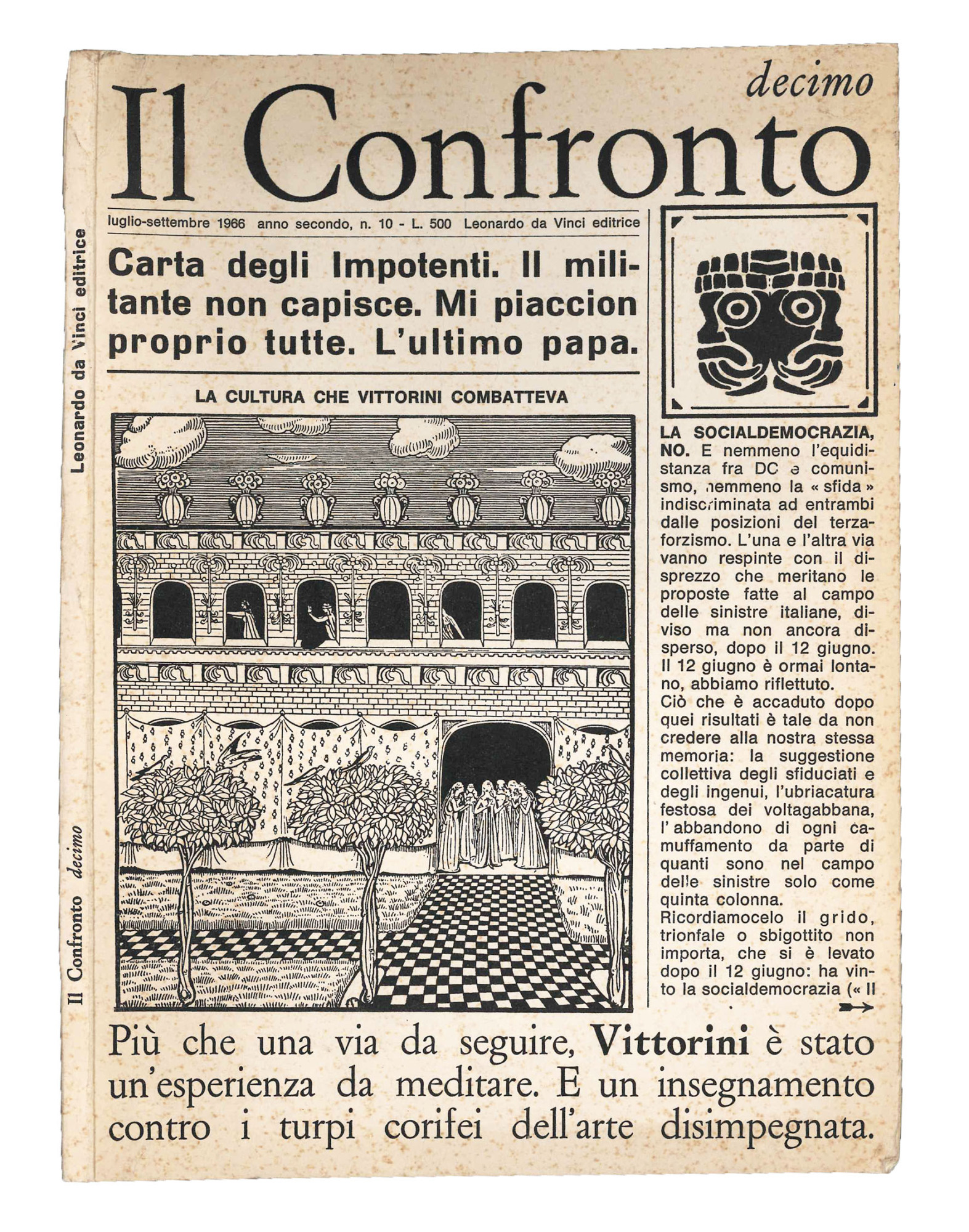 Il confronto. Mensile di politica e cultura. Anno secondo, nr. …