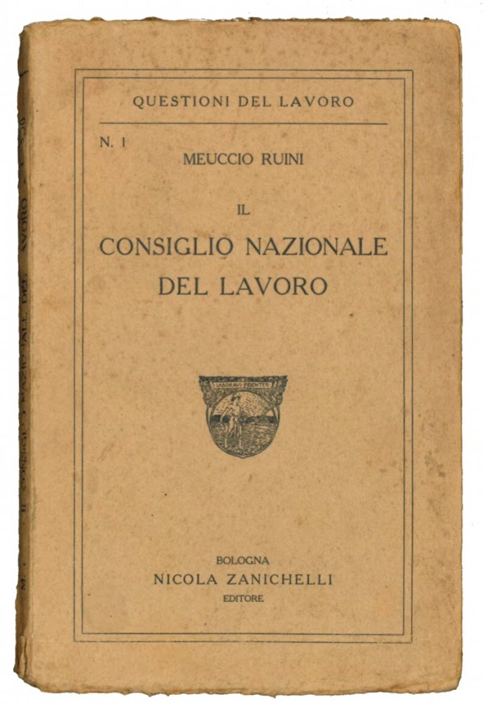 Il consiglio nazionale del lavoro.