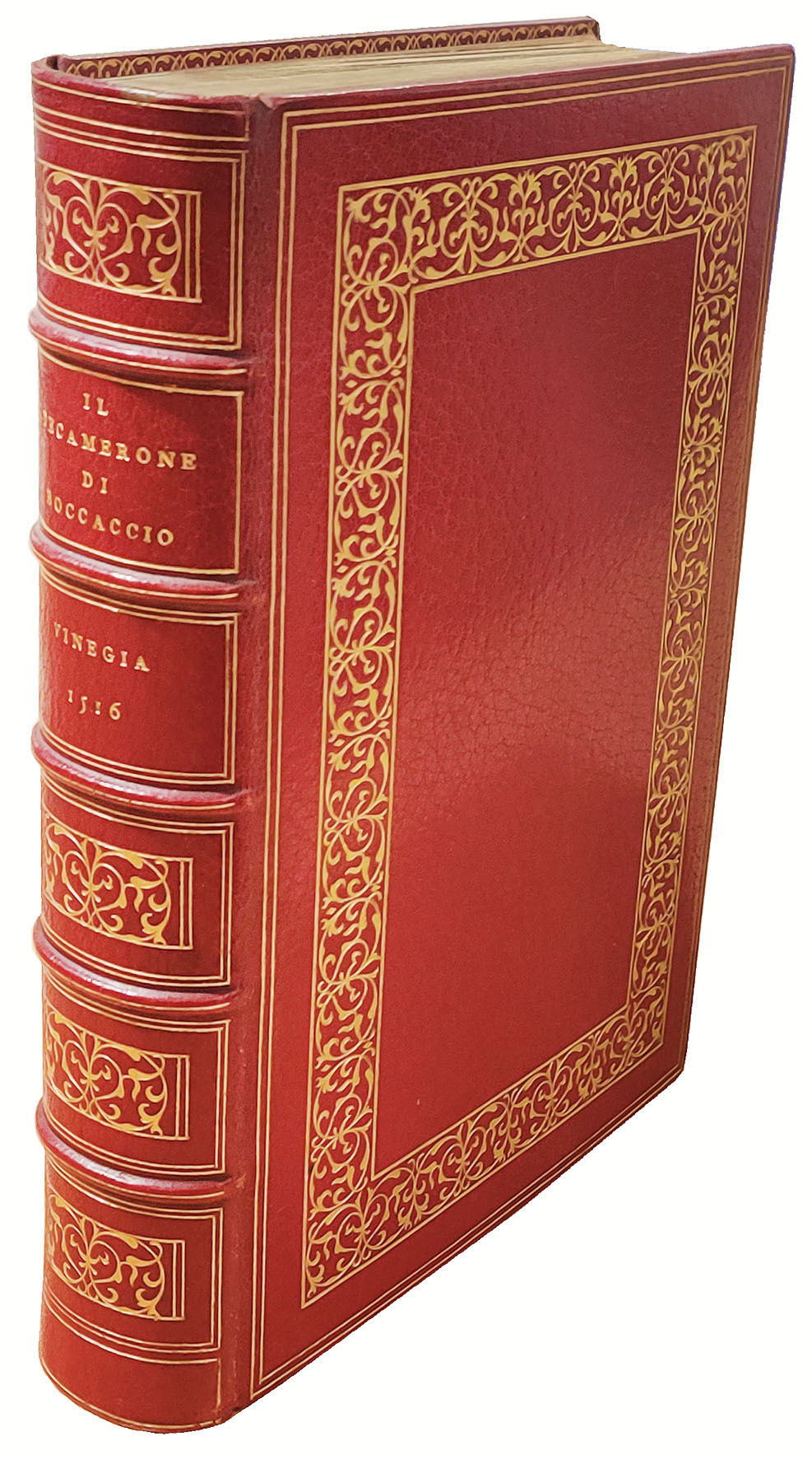 Il Decamerone di M. Giovanni Boccaccio. Colophon: Impresso in Vinegia …