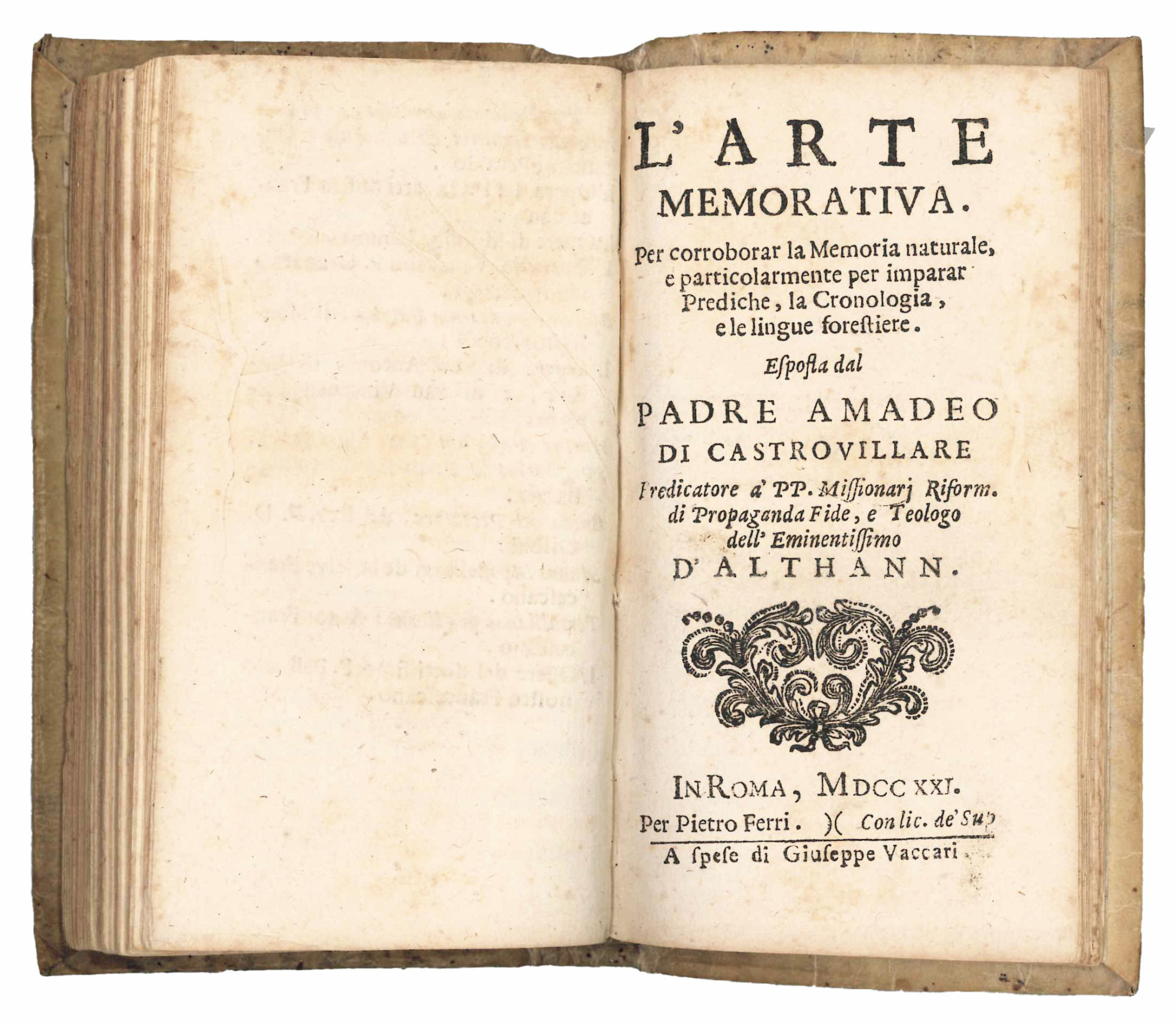 Il metodico sul predicare a braccio con l'arte memorativa per …